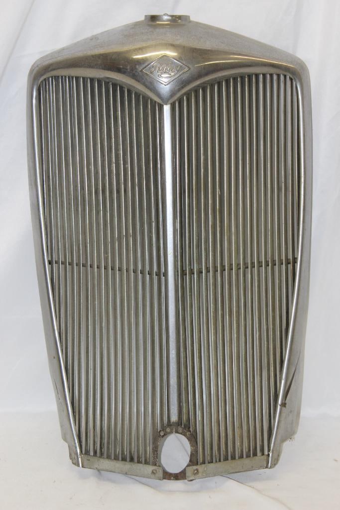 1938-1942 Riley Motors Radiator Grill Shell w/ Emblem Badge (1 of 3)
