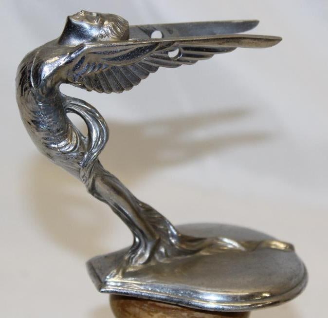 1932 DeSoto Goddess Radiator Mascot Hood Ornament (1 of 5)