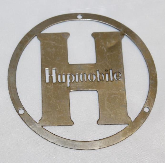 Hupmobile Radiator Script Emblem (1 of 2)