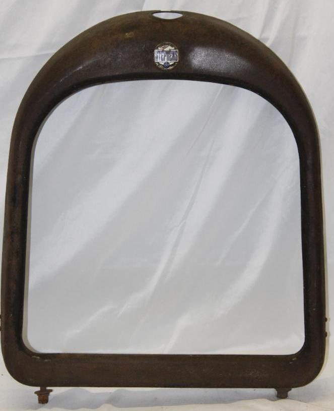 1917-1922 Stephens Radiator Grill Shell w/ Emblem Badge (1 of 3)