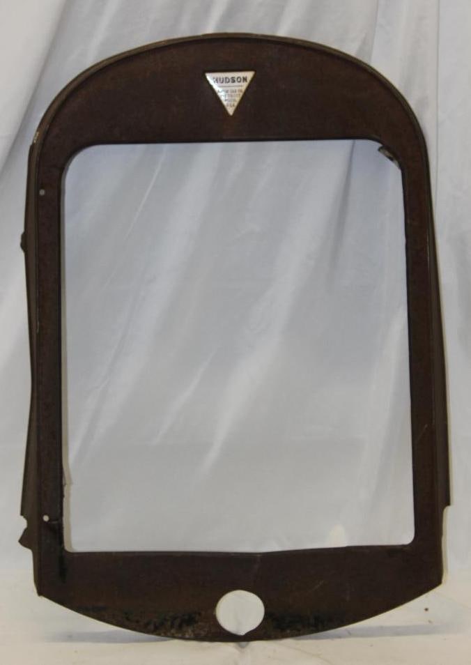 1919-1920 Hudson Motor Car Co Radiator Grill Shell w/ Emblem Badge (1 of 3)