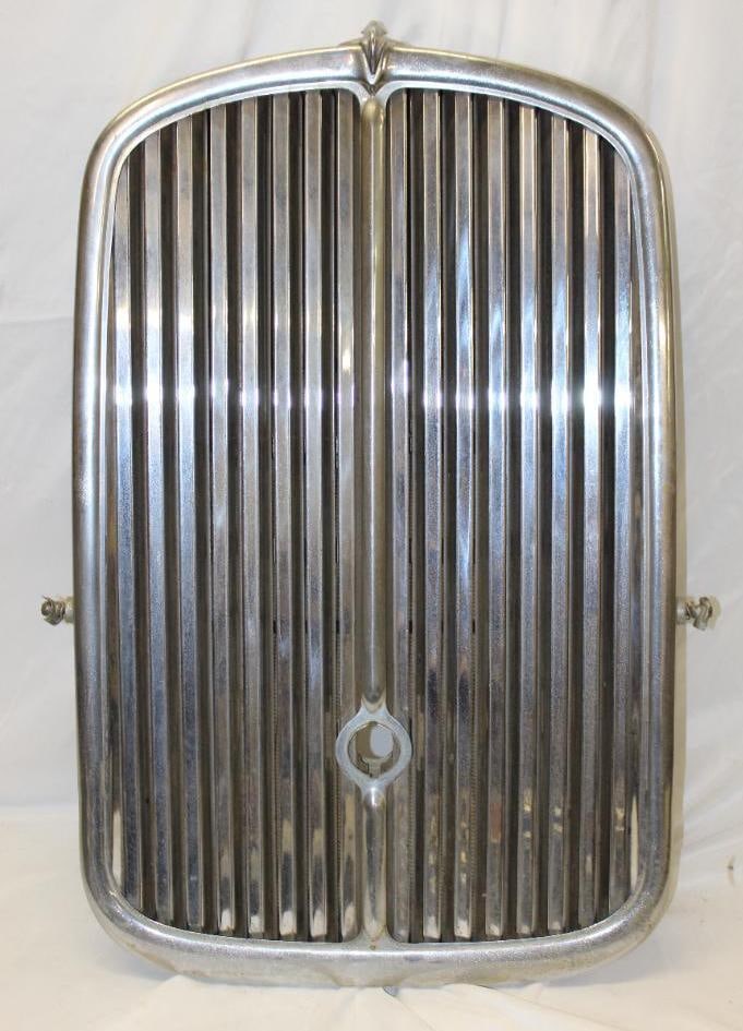 1931 Franklin Radiator Grill Shell: 39" x 25" x 5"