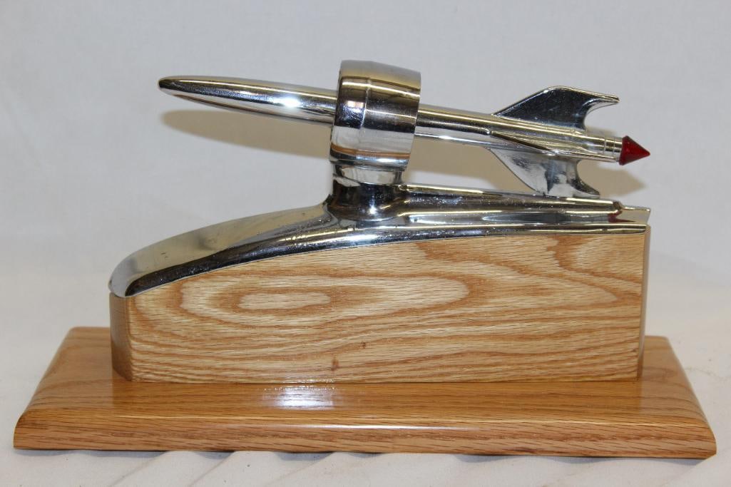 1950's Accessory Rocket Radiator Mascot Hood Ornament (1 of 5)