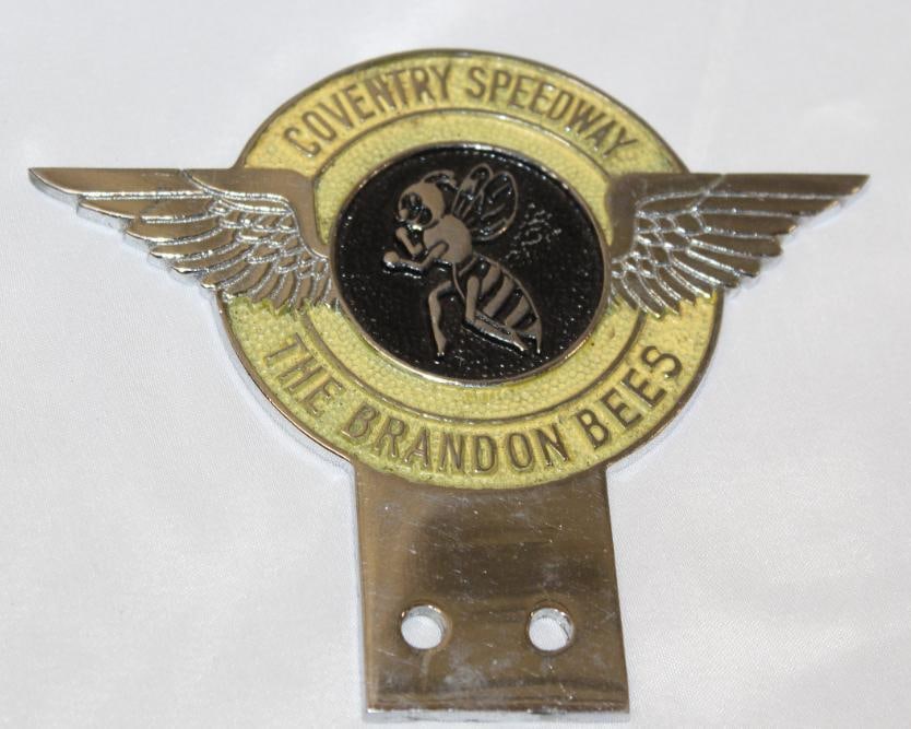 Coventry Speedway Auto Emblem Badge Plate Topper (1 of 2)