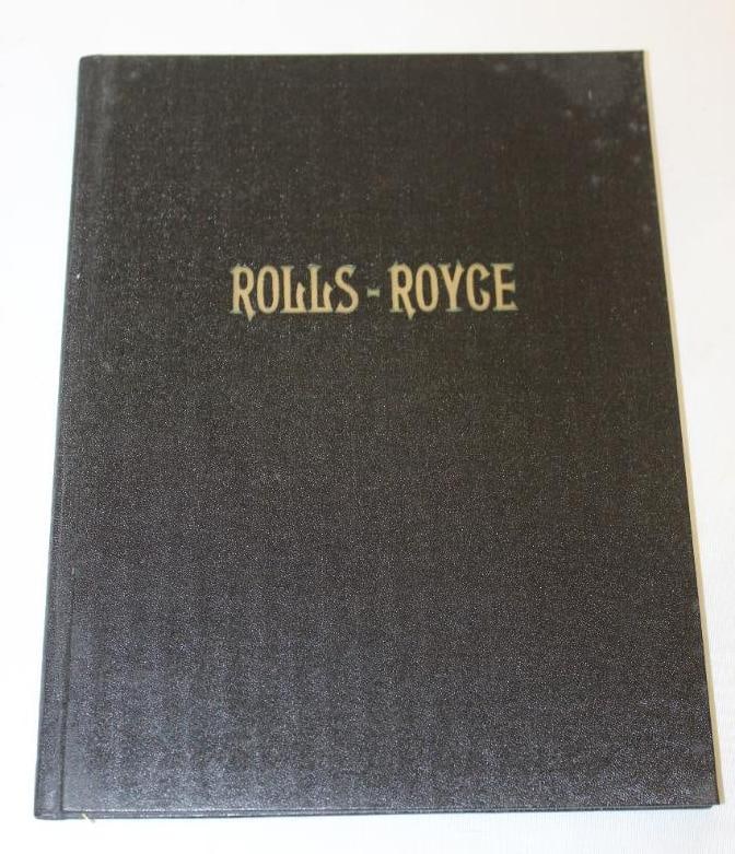 1928 Rolls Royce Phantom Sales Brochure Book (1 of 9)