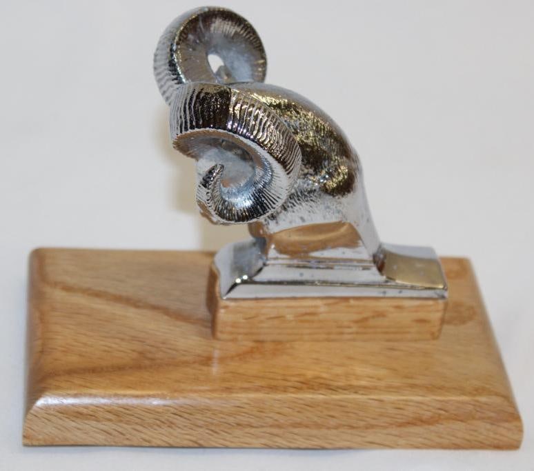 1990 Dodge Ram Radiator Mascot Hood Ornament (1 of 4)