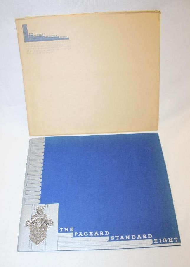 1932 Packard Standard Eight Motor Car Co Sales Brochure Book (1 of 10)