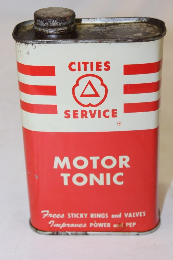 Cities Service Motor Tonic 1 Pint Can (1 of 2)