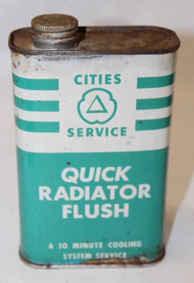 Cities Service Quick Radiator Flush 1 Pint Can (1 of 2)