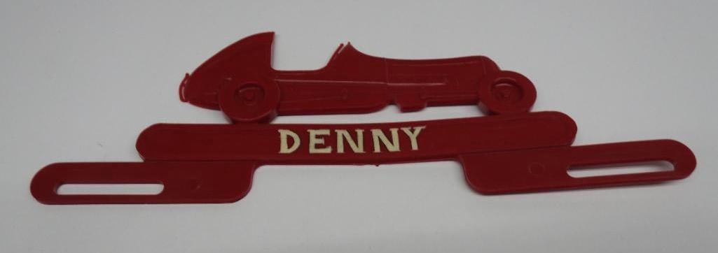 Quarter Midget Race Car Denny License Plate Topper (1 of 3)