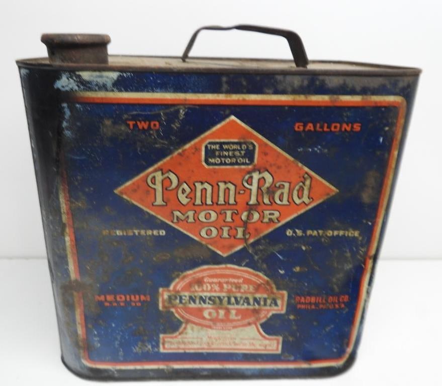 Penn Rad Two Gallon Oil Can (1 of 4)