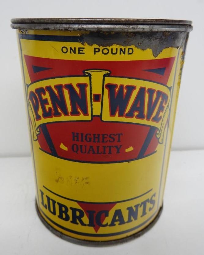 Pennwave Lubricants 1# Grease Can (1 of 3)
