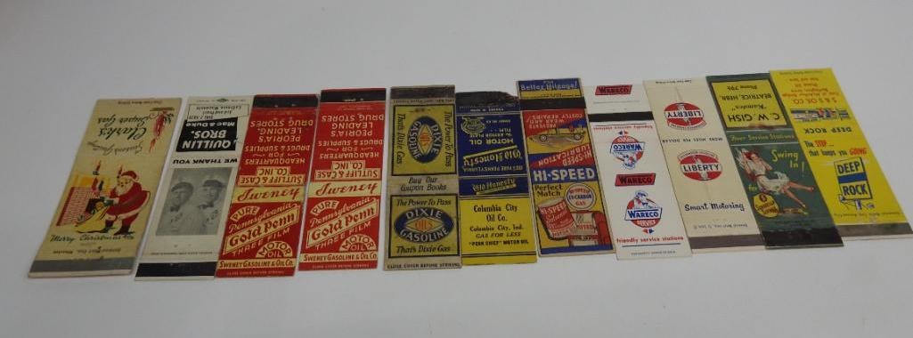 Group of 11 Gas & Oil Matchbook Covers (1 of 6)