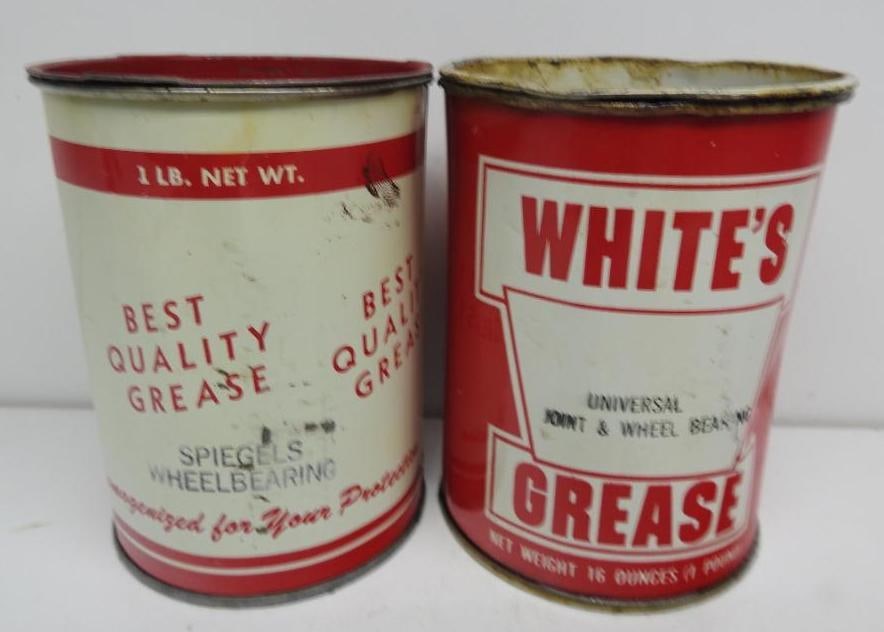 White's and Quality Grease 1# Cans (1 of 3)