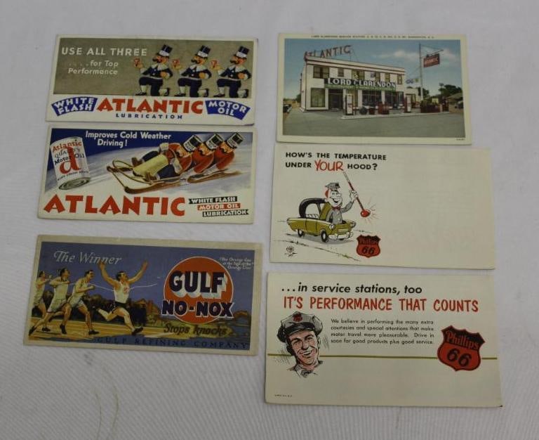 Group of 6 Gulf Atlantic Phillips 66 Advertising Items (1 of 3)