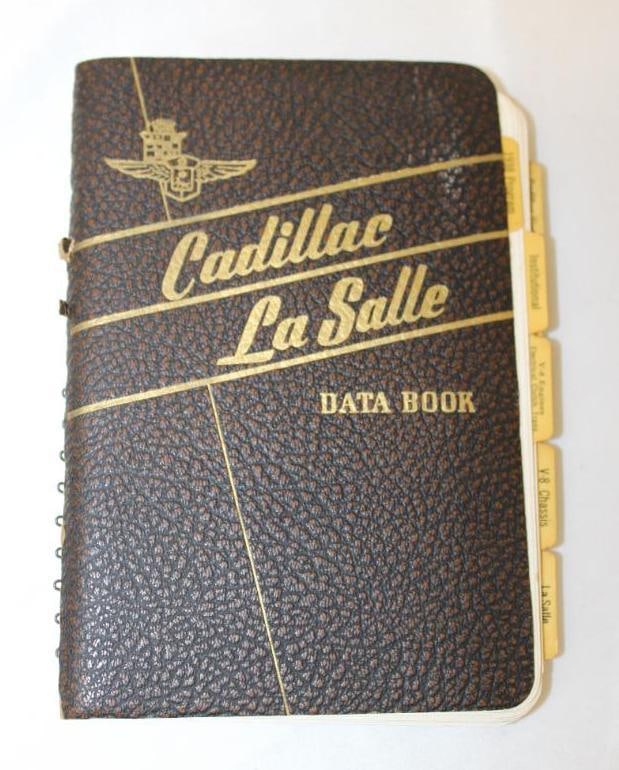 1938 Cadillac LaSalle Information Sales Data Book (1 of 8)