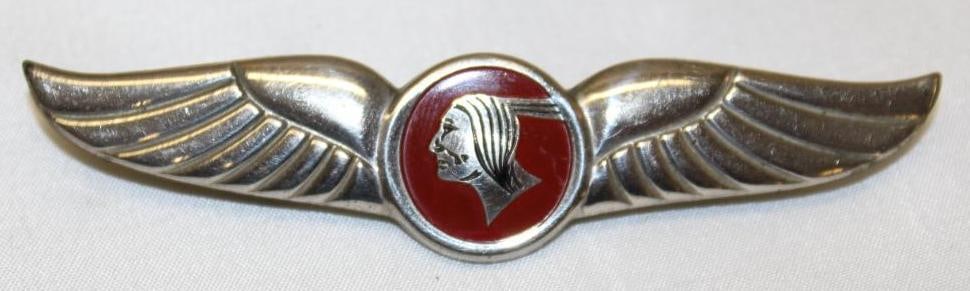 1933 Pontiac Chief Motor Car Co Radiator Emblem Badge (1 of 2)