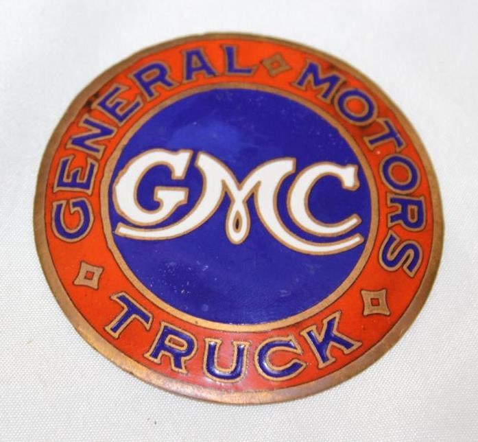 1927 GMC Trucks Radiator Emblem Badge (1 of 2)