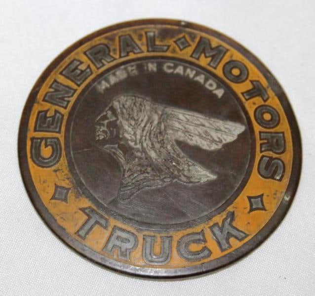 1928-1933 GMC Trucks of Canada Radiator Emblem Badge (1 of 2)