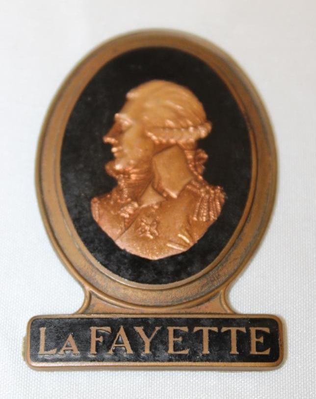 1934 Nash LaFayette Radiator Emblem Badge (1 of 2)