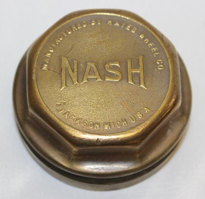 Nash Hayes Wire Wheel Threaded Hubcap (1 of 2)