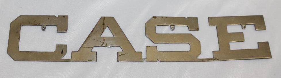 Case Motor Car Co Radiator Emblem Script (1 of 2)