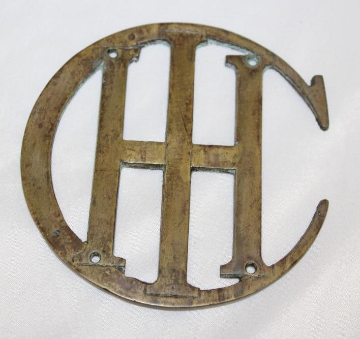Case International Harvester Truck Radiator Emblem Script (1 of 2)