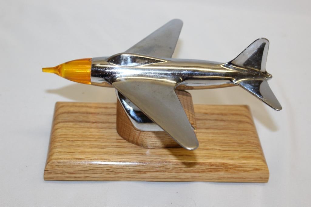 Illuminated Rocket Accessory Radiator Mascot Hood Ornament (1 of 5)