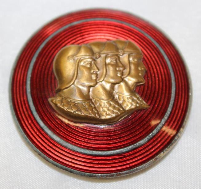 1937 Graham Paige Hood Ornament Emblem Badge (1 of 2)