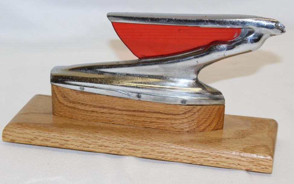 Goddess w/ Red Wing Accessory Radiator Mascot Hood Ornament (1 of 5)