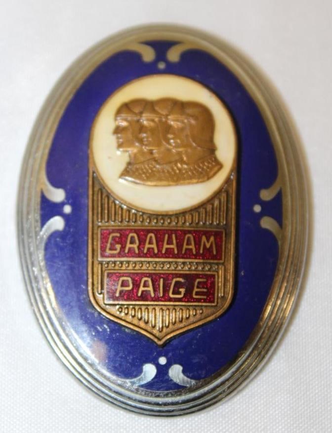 1929 Graham Paige Radiator Emblem Badge (1 of 2)