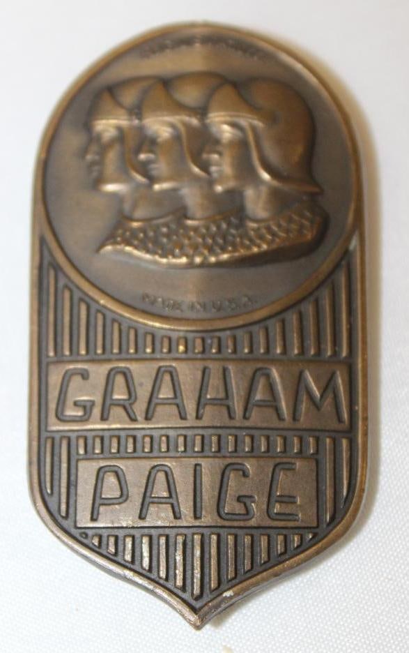 1928 Graham Paige Radiator Emblem Badge (1 of 2)