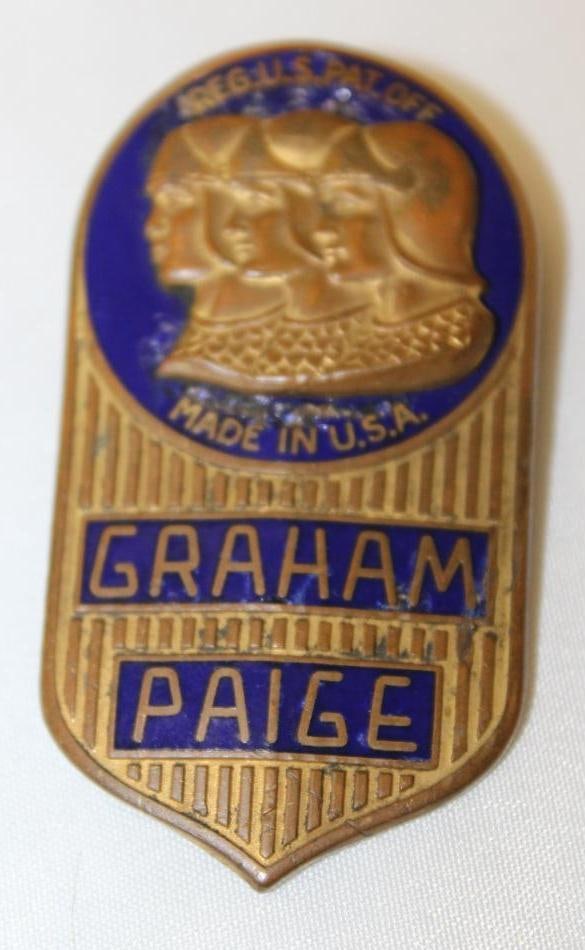 1929 Graham Paige Radiator Emblem Badge (1 of 2)