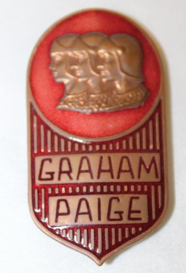 1929 Graham Paige Radiator Emblem Badge (1 of 2)