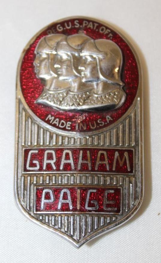 1929 Graham Paige Radiator Emblem Badge (1 of 2)