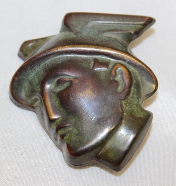 1950's Ford Mercury Radiator Emblem Badge (1 of 2)