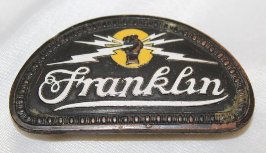 1921 Franklin Motor Car Co Radiator Emblem Badge (1 of 2)