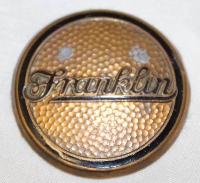 1928 Franklin Motor Car Co Series 12B Radiator Emblem Badge (1 of 2)