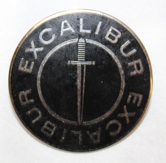 1970's Ex Calibur Mercedes Radiator Emblem Badge (1 of 2)
