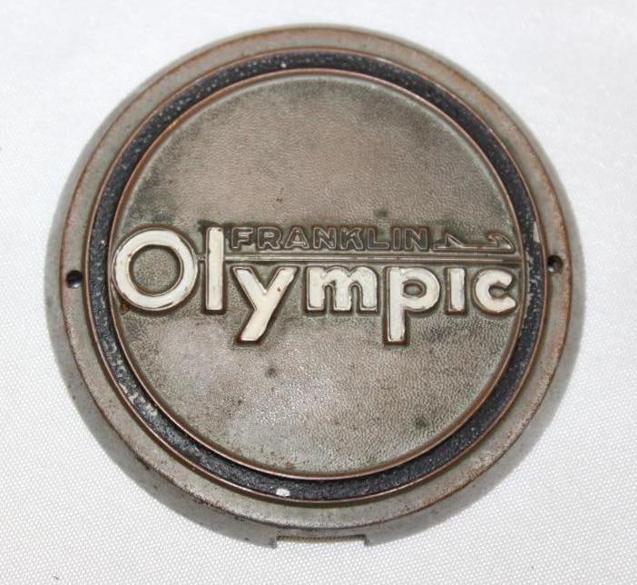 1932 Franklin Motor Car Co Olympic Radiator Emblem Badge (1 of 2)