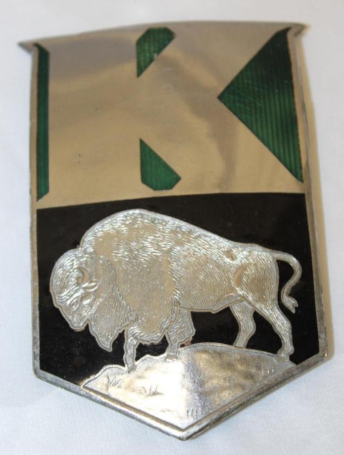 1947-1948 Kaiser Frazer Radiator Emblem Badge (1 of 2)