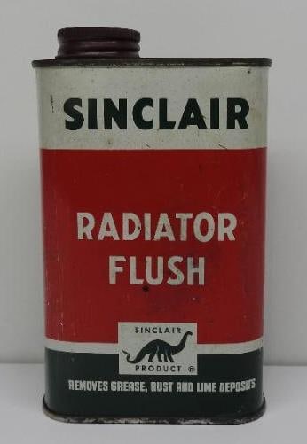 Sinclair Radiator Flush Flat Pint Can (1 of 4)