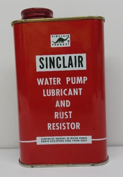Sinclair Water Pump Lubricant Flat Pint Can (1 of 4)