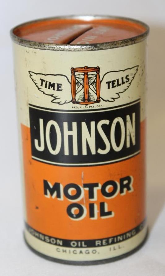 Johnson Time Tells Motor Oil Bank (1 of 2)