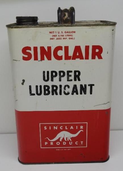 Sinclair Upper Lubricant Gallon Oil Can (1 of 4)