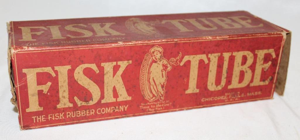 Fisk Redtop Advertising Tire Tube Box (1 of 3)