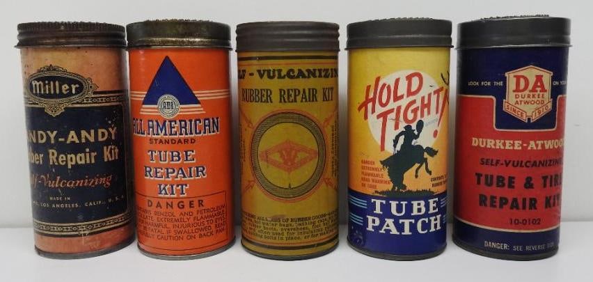 Group of Five Tire Repair Kits (1 of 2)