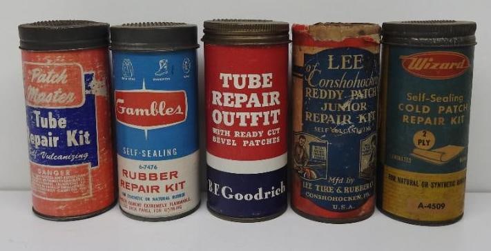 Group of Five Tire Repair Kits (1 of 3)