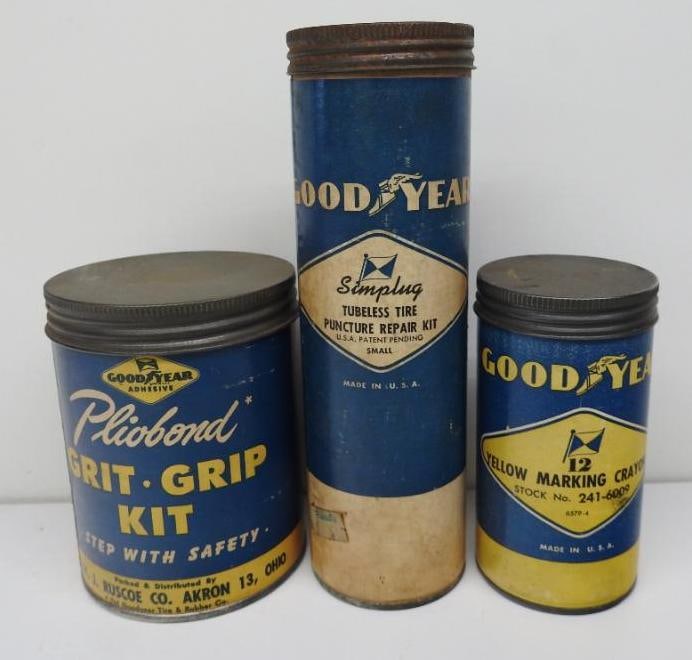 Group of Three Good Year Tire Repair Kits (1 of 2)