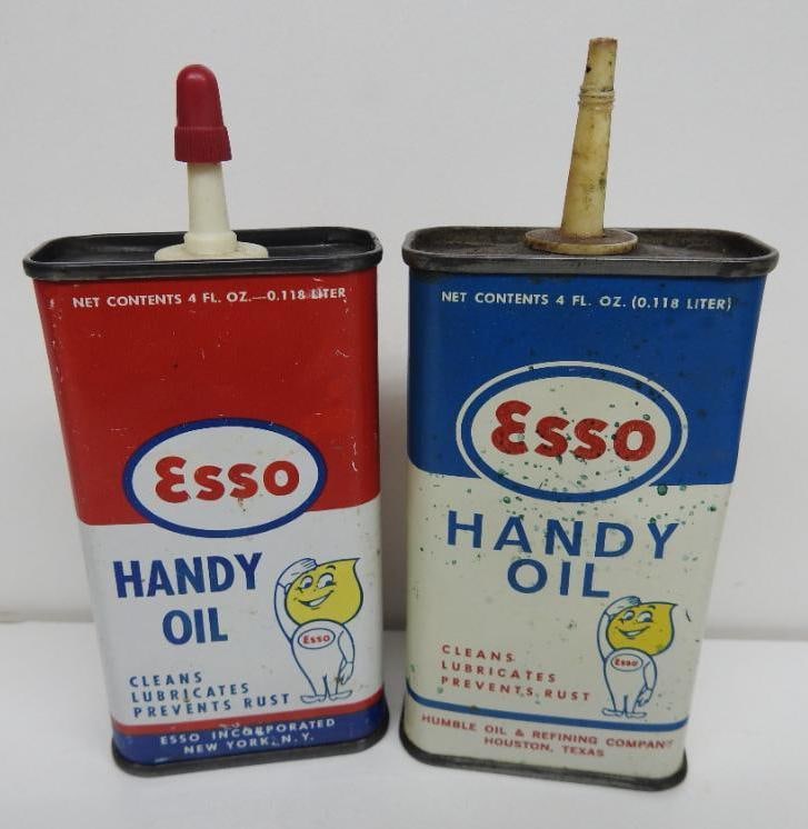 Esso Handy Oiler Can Pair (1 of 3)